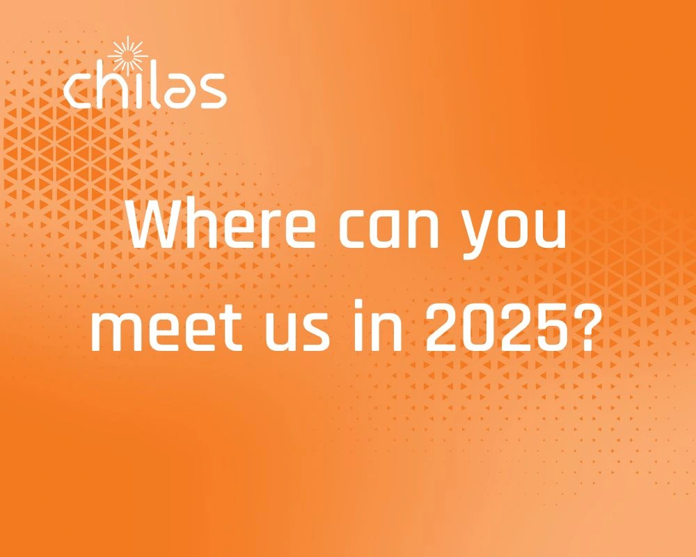 Picture showcasing the question: 'Where can you meet us in 2025?'