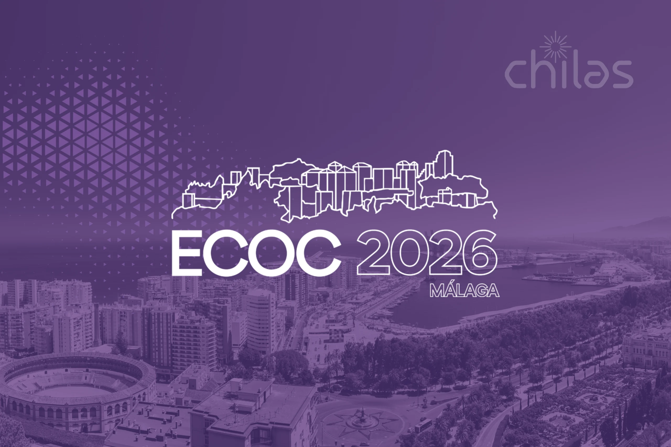 Chilas exhibiting at ECOC 2026 in Málaga, Spain